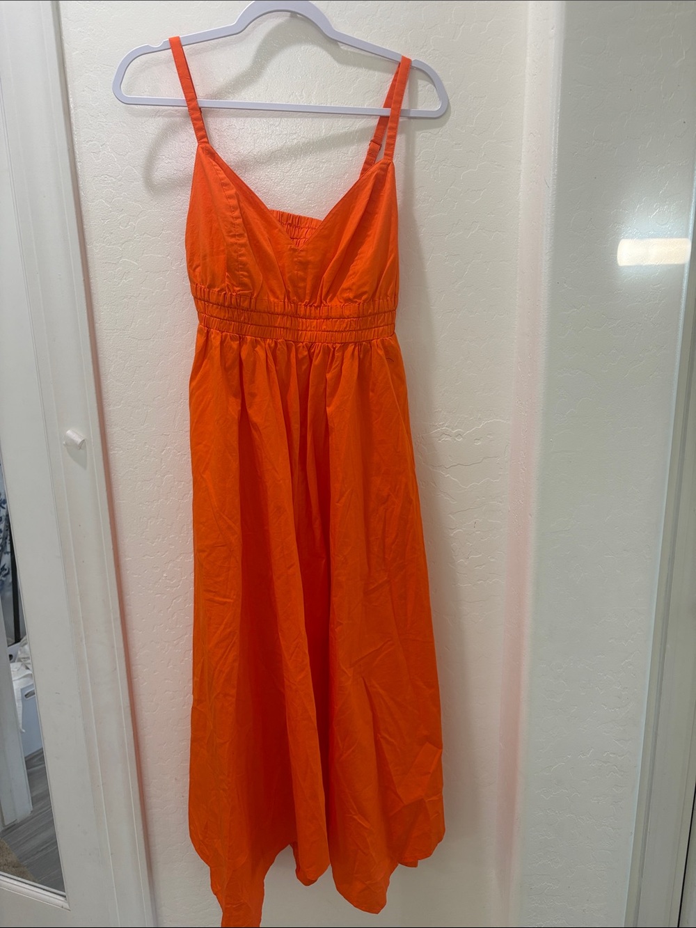 NWT Old Navy Orange Midi Sundress